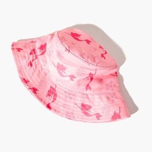 Girls little mermaid bucket hat